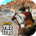 Western Two Guns Sandboxed Style 2018 icon