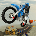 Rooftop Bike Rider Stunt Game Mod APK icon