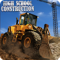 School Construction Site: Tower Crane Operator Sim Mod APK icon