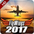 Flight Simulator 2017 FlyWings HD Mod APK icon