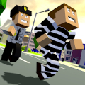 Blocky City Cop: Criminal Hunt Mod APK icon