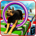 Stunt Dog Simulator 3D‏ icon