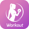 Workout for Women. Female fitness training at home‏ icon