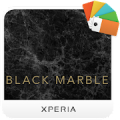 XPERIA™ Black Marble Theme Mod APK icon