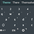 L Dark Keyboard LG THEME Mod APK icon