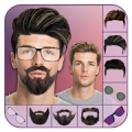 Man Face Editor: Hair Style, Beard, Mustache Mod APK icon