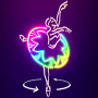 Neon Glow -  3D Poly Color Light Puzzle Game Mod APK 1.2.0 - Baixar Neon Glow -  3D Poly Color Light Puzzle Game Mod par