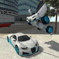 Flying Car Robot Flight Drive Simulator Game 2017 Mod APK icon