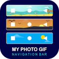 My Photo & GIF Navigation Bar‏ icon