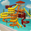 Enjoy Water Slide Game Fun in Park Mod APK icon