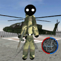 Stickman US Army Stickman Rope Hero counter Mod APK icon