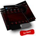 Next Launcher Theme RubberRed Mod APK icon