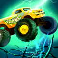 Mad Truck 2 -- physics monster truck hit zombie Mod APK icon