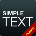 Simple Text Donate/Pro Key Mod APK icon