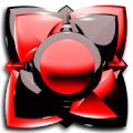 Next Launcher Theme black red Mod APK icon