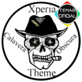 Xperia Theme Calavera Obscura Z‏ icon