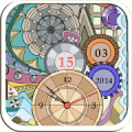 Reloj de Cristal Fondo PRO Mod APK icon