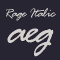 Rage Italic FlipFont Mod APK icon