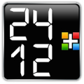 24/12 LCD Clock for Gear Fit Mod APK icon