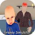 Crazy Granny  Simulator fun game Mod APK icon