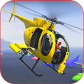 Superheroes Flying Helicopter Racing Mod APK icon