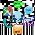 Glow Barcode and qrcode scanner icon