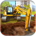 Excavator Dozer & Bucket Simulation Games Mod APK icon