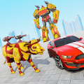 Cow Robot Car Games: Robot Transformation Games Mod APK icon