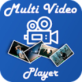 Multi Screen Video Player : On One Screen Mod APK icon