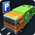 Garbage Truck Parking Sim 3D мод APK icon