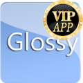 Glossy Theme HD Icon Pack VIP Mod APK icon
