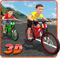 Kids Bicycle Rider Street Race Mod APK icon