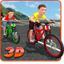 Kids Bicycle Rider Street Race Mod APK 1.6 - Baixar Kids Bicycle Rider Street Race Mod para android com [Dinheiro Ilimit