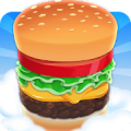 Sky Burger  Endless Hamburger Stacking Food Game Mod APK icon