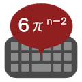 Mathematical keyboard F icon