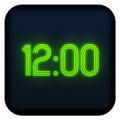 Neon Clock for Gear Fit Mod APK icon
