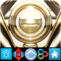 GOLD HD icons adw apex nova go Mod APK icon