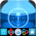 BLUE LUXURY (adw apex nova go) Mod APK icon