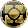 3D GOLD BLACK Next Launcher Mod APK icon