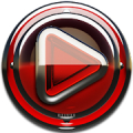 Poweramp skin Red Glas deluxe Mod APK icon