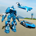 Police Robot Car Transporter Mod APK icon