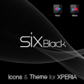Six Black Theme + Icons Mod APK icon