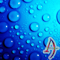 Bubbles Blue Xperien Theme Mod APK icon
