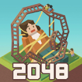 Merge Tycoon: 2048 Theme Park Mod APK icon