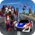 Multi Robot Transform Car Game Mod APK icon