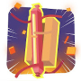 Flip Sausage Mod APK 1.0.3 - Baixar Flip Sausage Mod para android com unlimited money