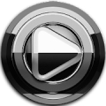 Poweramp skin Black Silver Mod APK icon