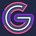 Garis Dark - Lines Icon Pack Mod APK icon