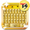 Gold Bar Skin for TS Keyboard Mod APK icon