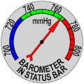 Barometer In Status Bar Mod APK icon